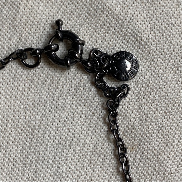 J. Crew Gunmetal Crystal Necklace - Picture 3 of 3